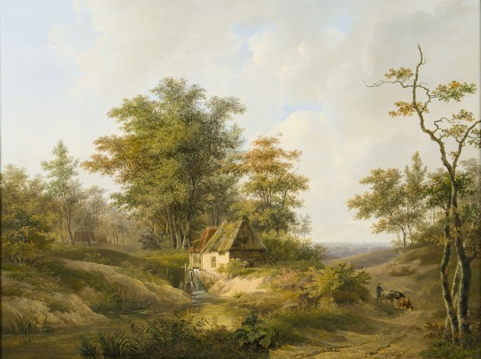 Auction 160<br>LANDSCHAFT MIT MÜHLE