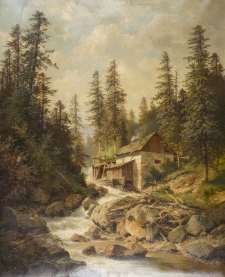 Auktion 160<br>MÜHLE AM SEEBACH IN PRAGS, 1892