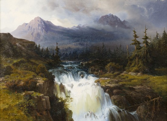 Auktion 160<br>GEBIRGSLANDSCHAFT