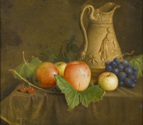 Auction 160<br>STILLLEBEN MIT OBST UND KRUG
