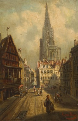 Auction 160<br>ALTSTADTANSICHT MIT DOM