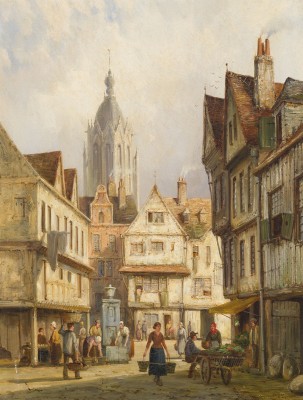 Auktion 160<br>MARKTPLATZ VON FRANKFURT AM MAIN, 1885