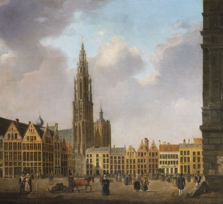 Auktion 160<br>LIEBFRAUENKATHEDRALE IN ANTWERPEN, 1829