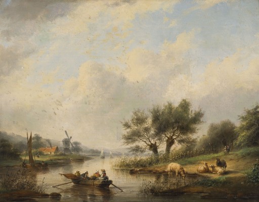 Auktion 160<br>FLUSSLANDSCHAFT