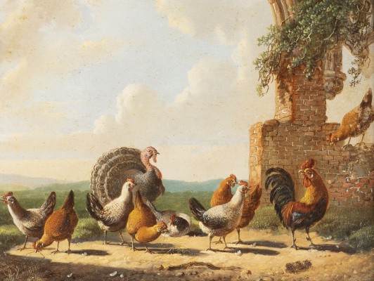 Auktion 160<br>FEDERVIEH, 1874