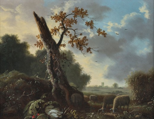 Auktion 160<br>LANDSCHAFT MIT SCHAFEN