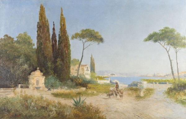 Auction 160<br>ITALIENISCHE KÜSTENLANDSCHAFT