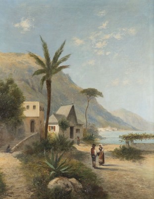 Auktion 160<br>SÜDLICHE KÜSTENLANDSCHAFT