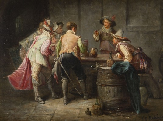 Auction 160<br>MUSKETIERE IN DER SCHENKE