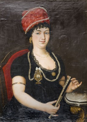 Auktion 160<br>HOFDAME MIT TURBAN