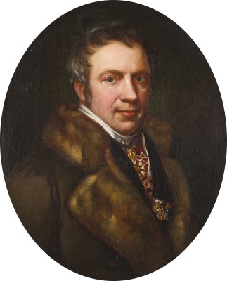 Auktion 160<br>BILDNIS DES STAATSRATS EGID VON KOBELL (1772-1847), 1824