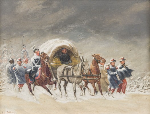 Auktion 160<br>WINTERLICHER HEERESZUG
