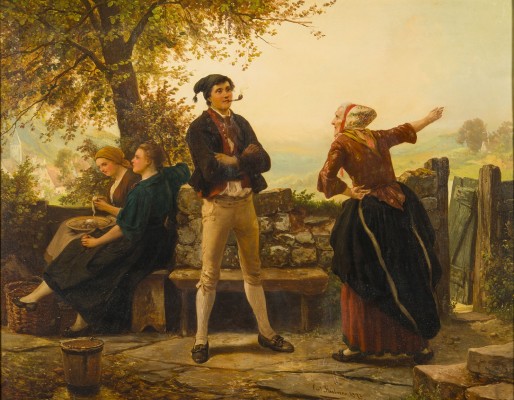 Auktion 160<br>DER UNGEBETENE GAST, 1873