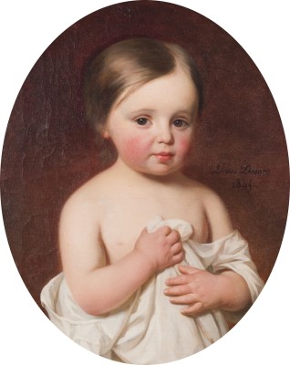 Auktion 160<br>BILDNIS EINES KINDES, 1845