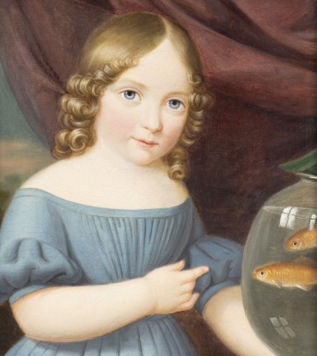 Auktion 160<br>MÄDCHEN MIT GOLDFISCHEN