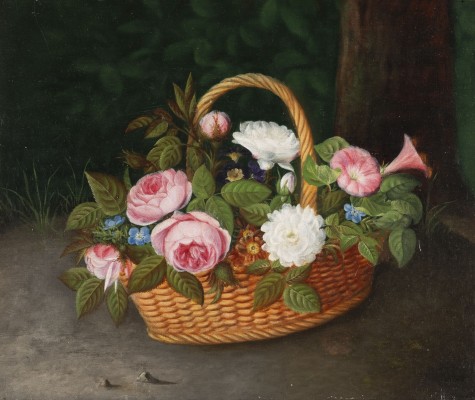 Auktion 160<br>BLUMEN IM KORB
