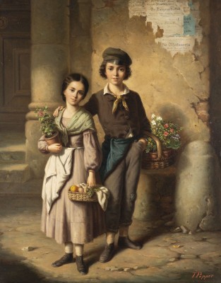 Auction 160<br>DIE JUNGEN BLUMENVERKÄUFER