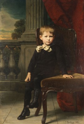 Auction 160<br>BILDNIS EINES KNABEN, 1888