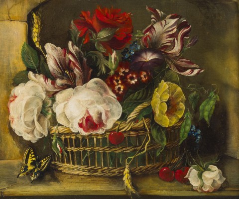 Auktion 160<br>BLUMEN IM KORB