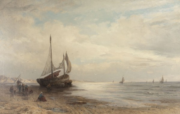 Auktion 160<br>DIE HEIMKEHR DER FISCHER, 1896