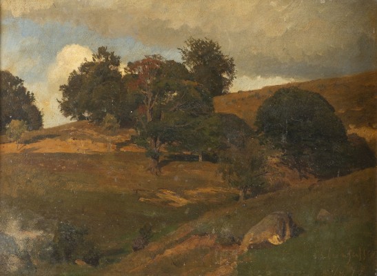 Auction 160<br>ÖSTUDIE EINER LANDSCHAFT, 1877