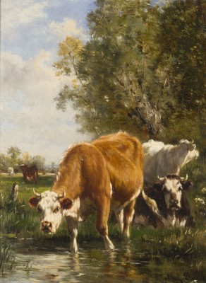 Auktion 160<br>Kühe an der Tränke