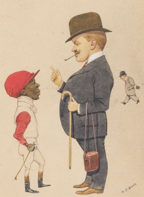 Auktion 160<br>DER JOCKEY UND DER HERR MIT HUT