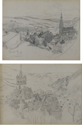 Auktion 160<br>ZWEI ARBEITEN: STEEG 7.1 / GEMÜND 20.10.95