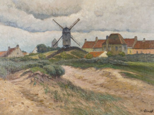 Auction 160<br>LANDSCHAFT MIT WINDMÜHLE