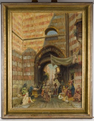 Auction 160<br>KAIRO, SÜDTOR UND STADTMAUER (BAB ZUWEILA), 1918