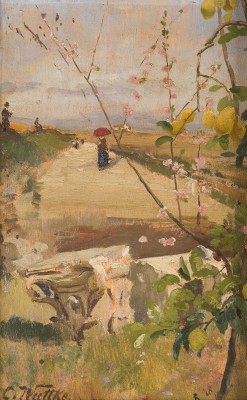 Auction 160<br>STUDIE AUS DER RÖMISCHEN CAMPAGNA