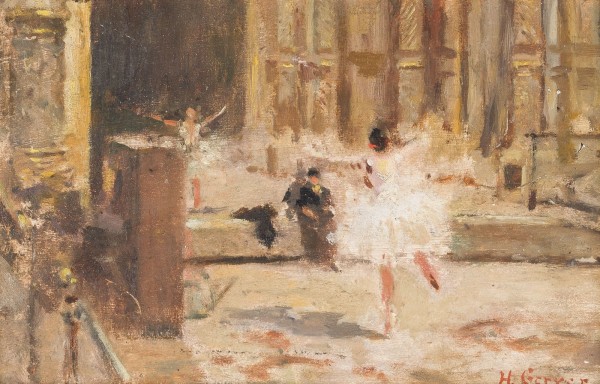Auction 160<br>DIE BALLETTKLASSE VON ROSITA MAURI IN DER PARISER OPER