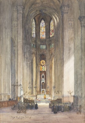 Bild PARISER KATHEDRAL-INTERIEUR