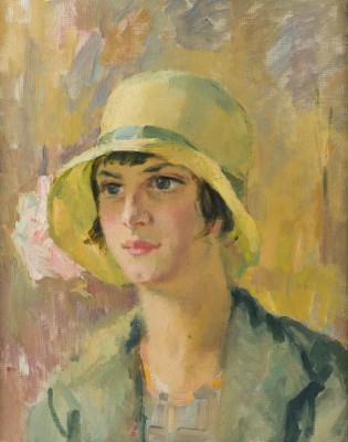Auction 160<br>FRAUENPORTRÄT, 1924