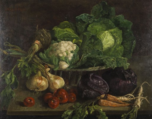 Auction 160<br>STILLLEBEN MIT GEMÜSE