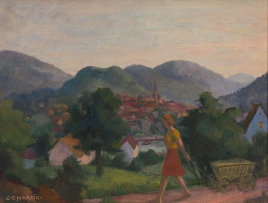 Auction 160<br>BLICK AUF EINE KLEINE STADT