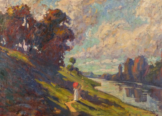 Auktion 160<br>SOMMERTAG AM FLUSS, 1916