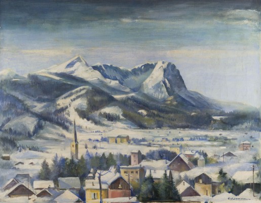 Bild BLICK AUF DIE STADT AM BERGFUß