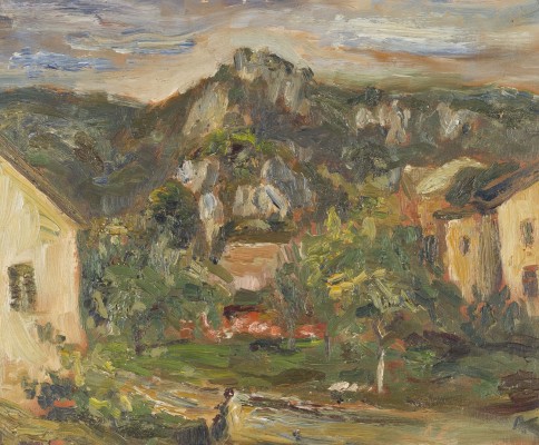 Auktion 160<br>EXPRESSIONISTISCHE SÜDLICHE LANDSCHAFT