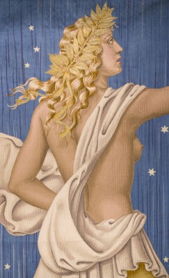 Auction 160<br>GOBELIN MIT DER DARSTELLUNG EINER GRIECHISCHEN GOTTIN