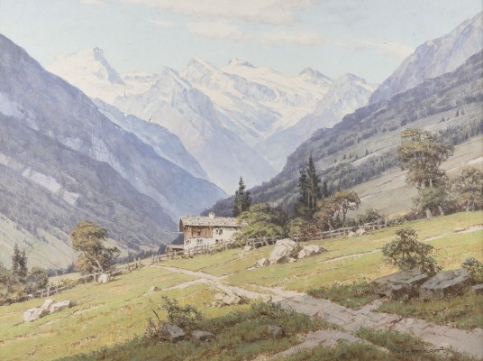 Auktion 160<br>DAS STUBAITAL BEI NEUSTIFT IN TIROL IM SOMMER