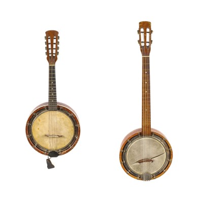 Auction 160<br>ZWEI BANJOS (TENORBANJO UND MANDOLINENBANJO)