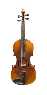 Auktion 160<br>3/4 VIOLINE 'ADOLF SPRENGER' UND 3/4 VIOLINBOGEN