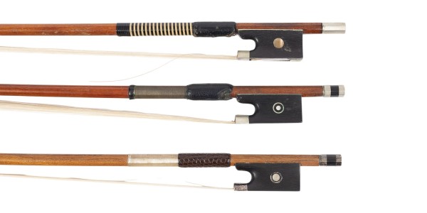 Auktion 160<br>KONVOLUT VON DREI VIOLINBÖGEN 'BALSEREIT'