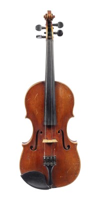 Auction 160<br>VIOLINE MIT VIOLINBOGEN 'ARTHUR THOMÄ' UND VIOLABOGEN