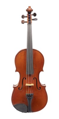 Auktion 160<br>VIOLINE 'M. COUTURIEUX' UND VIOLINBOGEN