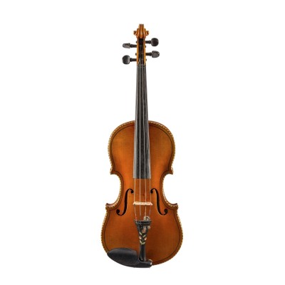 Auktion 160<br>VIOLINE MIT INTARSIEN UND PERLMUTT MOSAIK