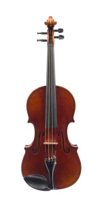 Auktion 160<br>VIOLINE 'EMIL HARTUNG JUN.' UND ZWEI VIOLINBÖGEN 'AUG. HERRMANN'*