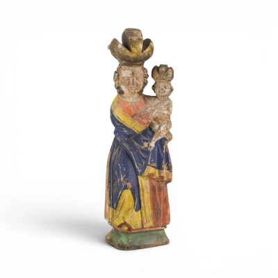 Auction 160<br>BEKRÖNTE MADONNA MIT CHRISTUSKIND
