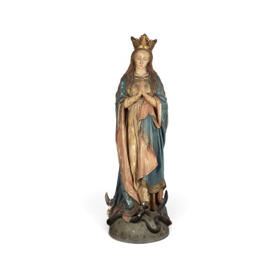 Auktion 160<br>MONUMENTALE MONDISCHELMADONNA